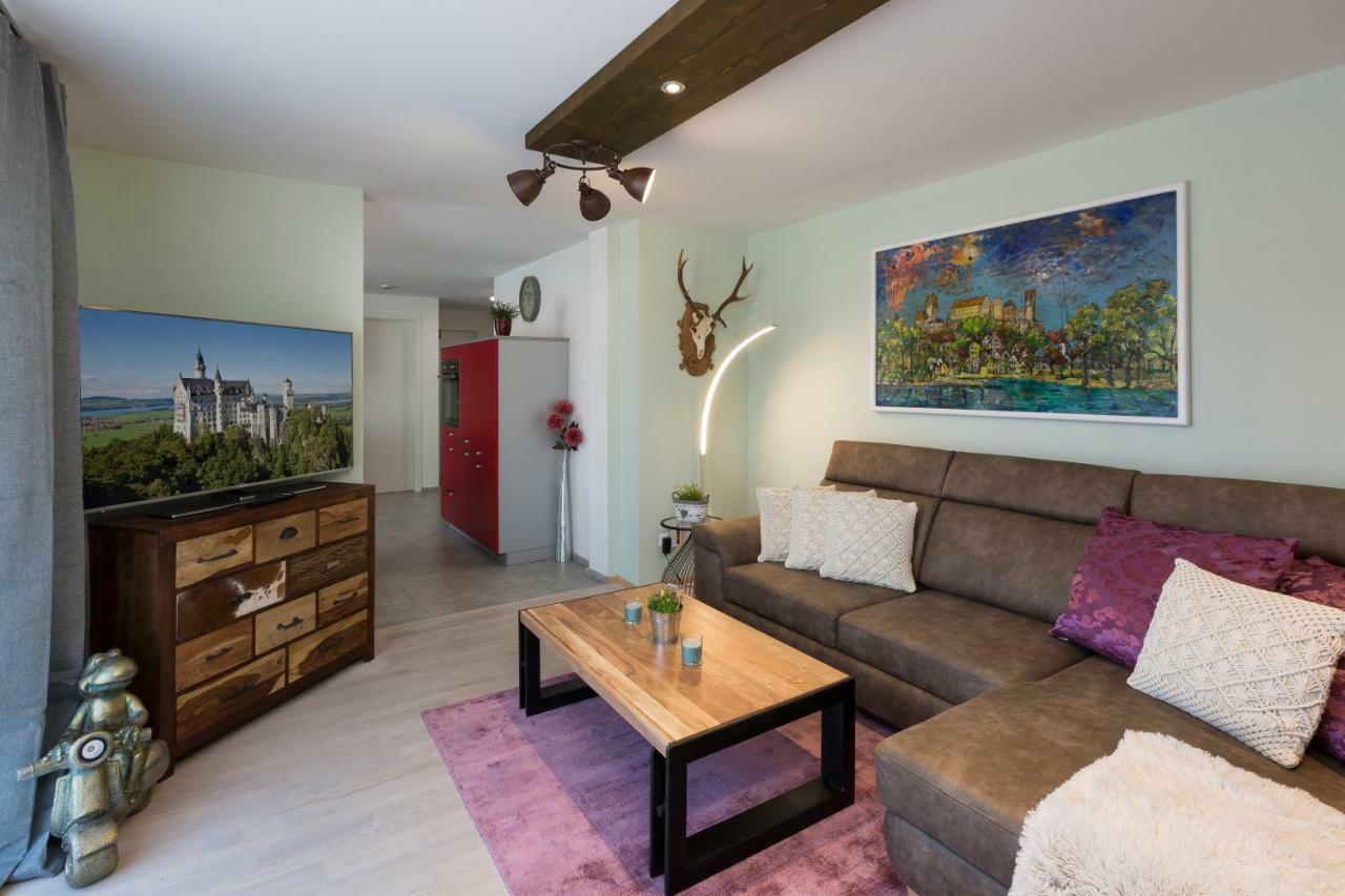 Ferienwohnung Schlossblick - City Füssen Exterior foto